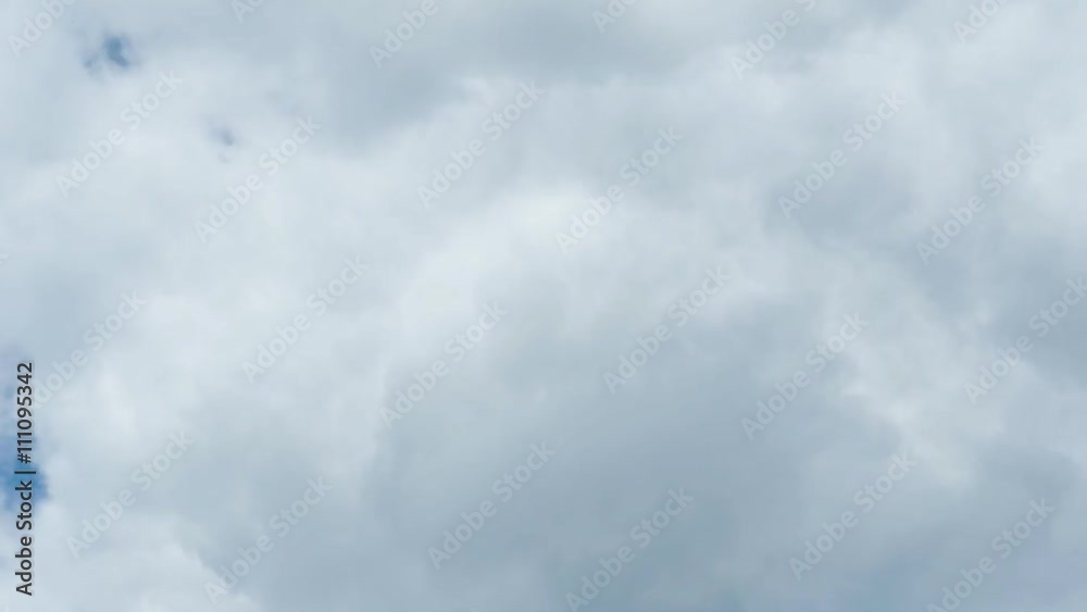 Time lapse clip of white fluffy clouds over blue sky. Time lapse clip of white fluffy clouds over blue sky.