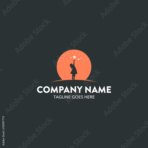 Children Logo Template