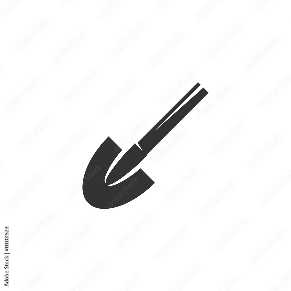 Shovel Icon. Vector logo element for template Shovel Icon. Vector logo element for template