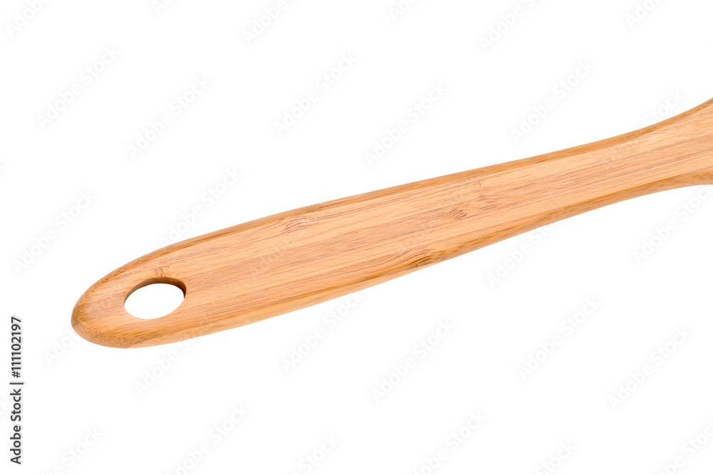 low section of a handle of a spatula. low section of a handle of a spatula.