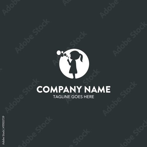 Children Logo Template