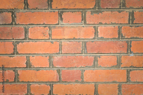 Red Brick wall texture surface