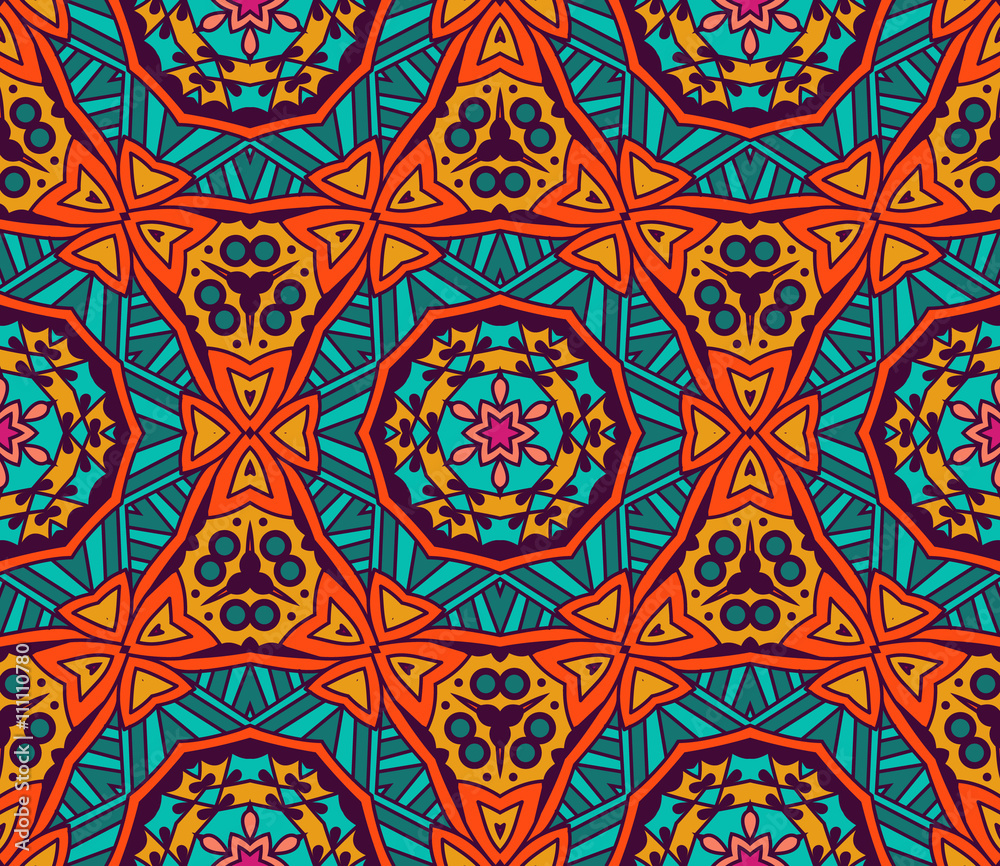 Abstract ethnic geometric pattern design Abstract ethnic geometric pattern design