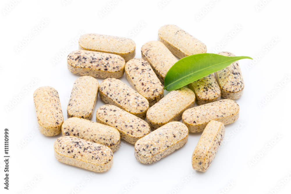 Alternative Medicine. Vitamin capsules. Homeopathic supplement. Alternative Medicine. Vitamin capsules. Homeopathic supplement.
