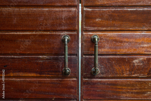 Antique door handles