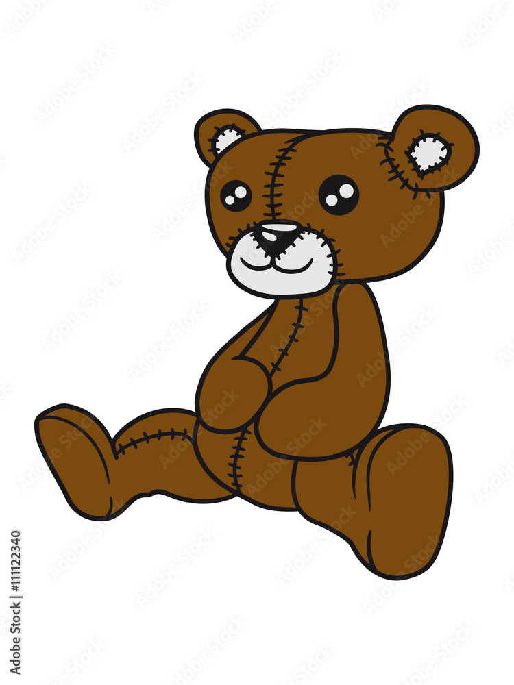 sitting fat sweet cute teddy bear sitting fat sweet cute teddy bear