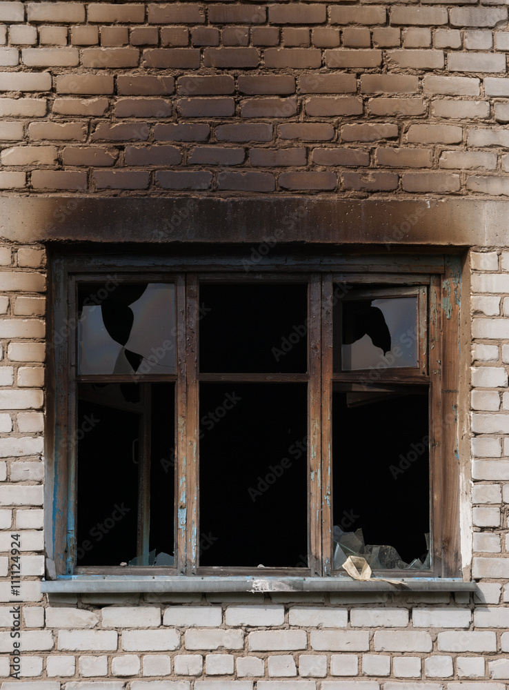 window after fire