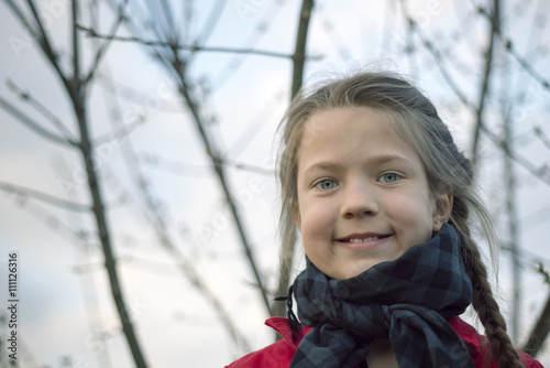 spring girl portrait