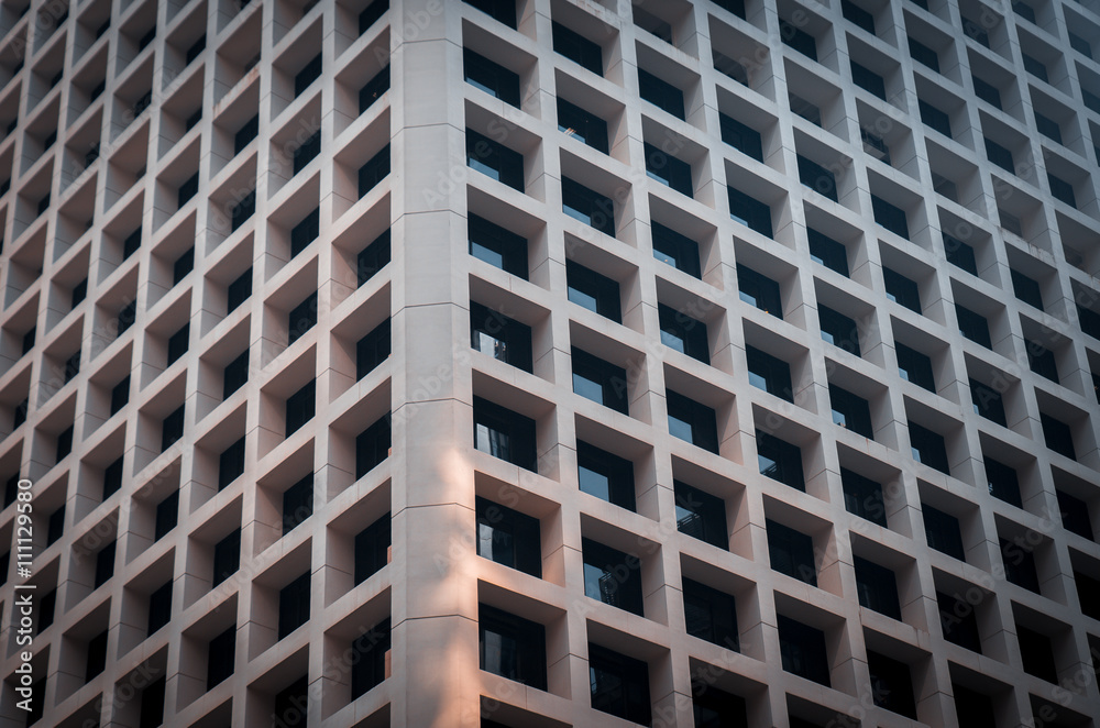 Futuristic concrete structure Wall element of modern architecture. Futuristic concrete structure Wall element of modern architecture.