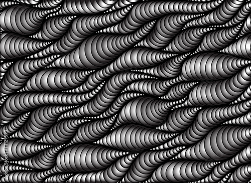 Wallpaper Mural Vector floral background of drawn lines Torontodigital.ca