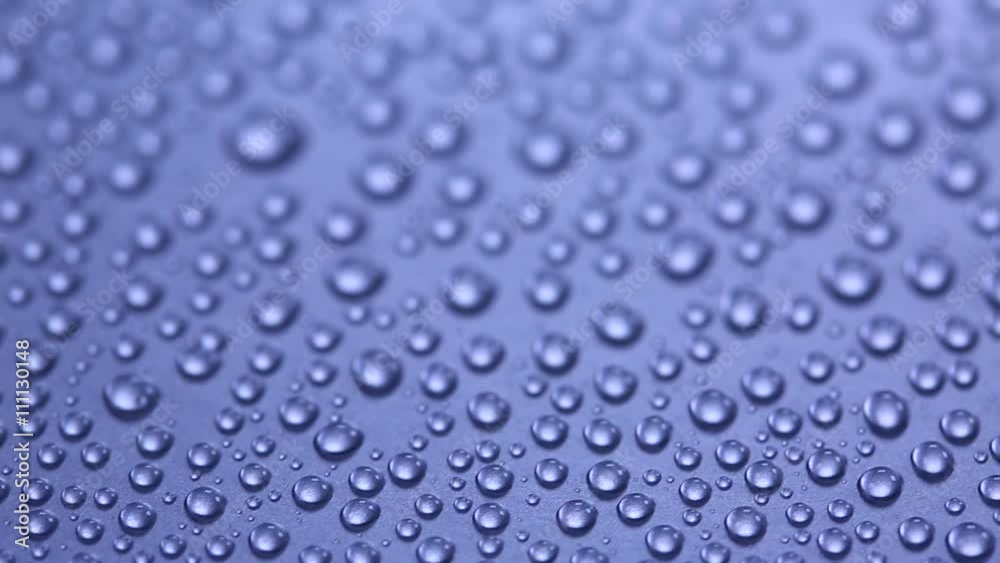 Blue water drop for background Blue water drop for background