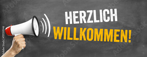 herzlich willkommen