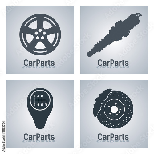 Car Parts 2 - simple - icon