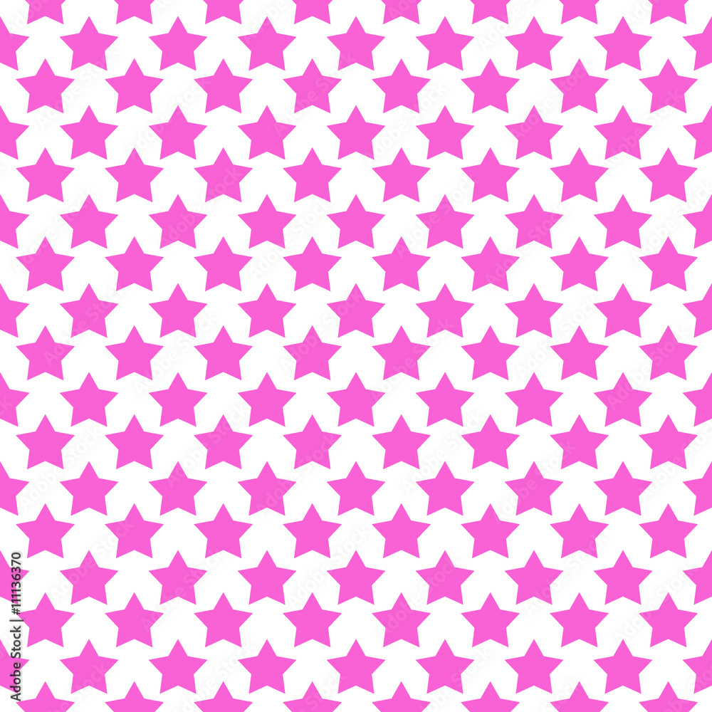 Pink background with white stars Pink background with white stars