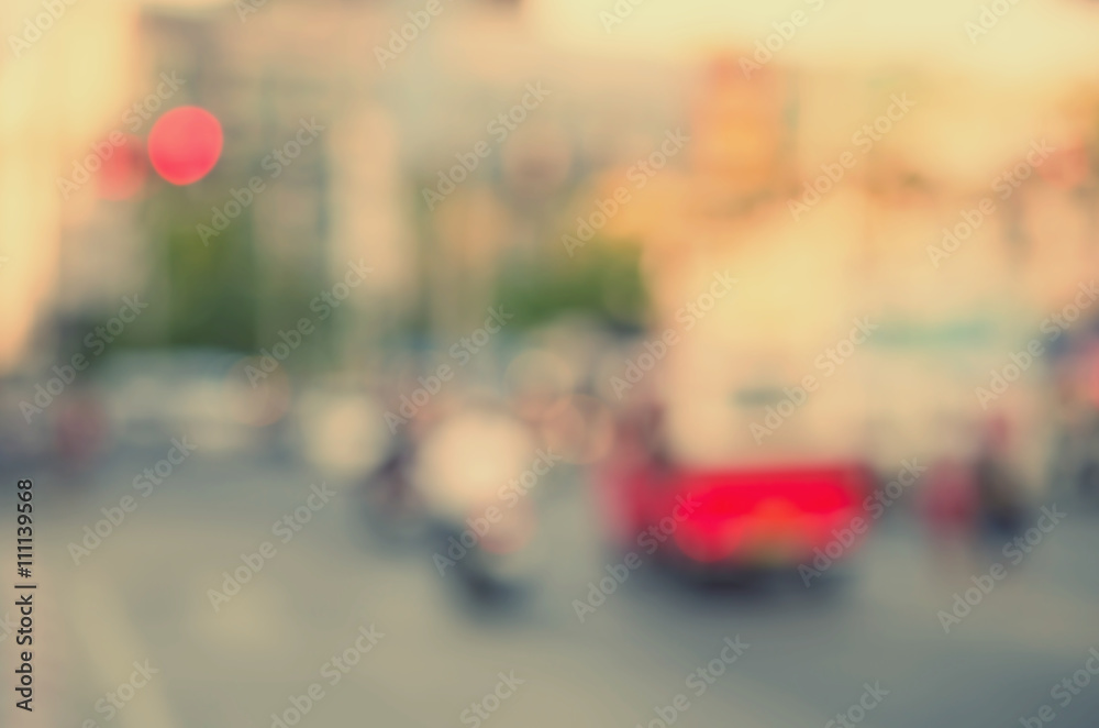 Blur traffic road with bokeh light abstract background. Blur traffic road with bokeh light abstract background.