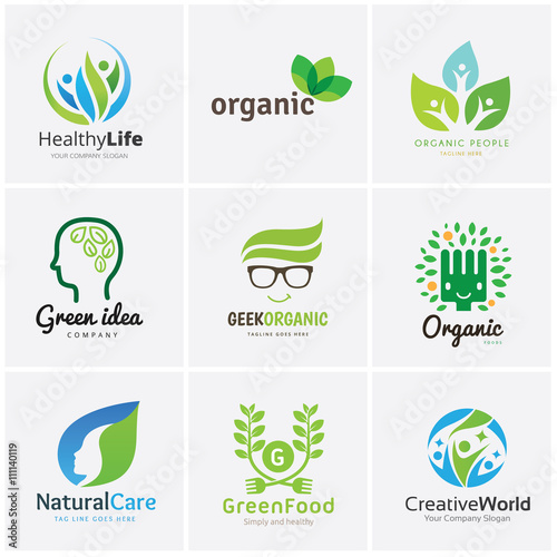 Logo set,Logo collection,creative logo set,idea,kids,marketing logo,education logo,green and ecology logo,people logo,lotus logo,mountain logo,vector logo template
