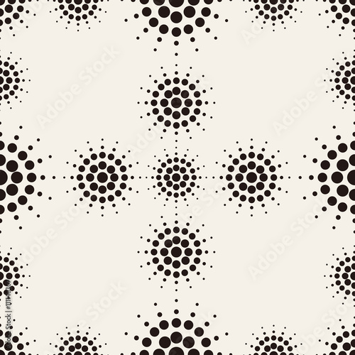 Vector seamless pattern. Modern stylish texture. Repeating geometric tiles. Linear monochrome cubes with volume effect. Hatched rectangular faces.