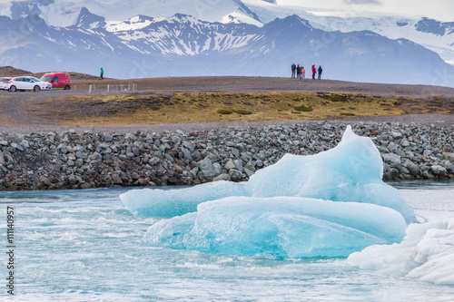 Jokulsarlon Icebergs photo