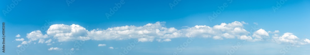 Naklejka premium Blue sky ,panorama sky background