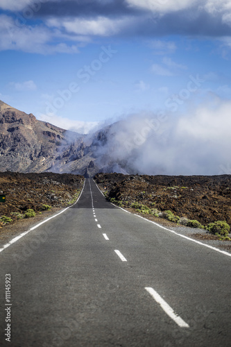 valley of volcano Teide, Tenerife