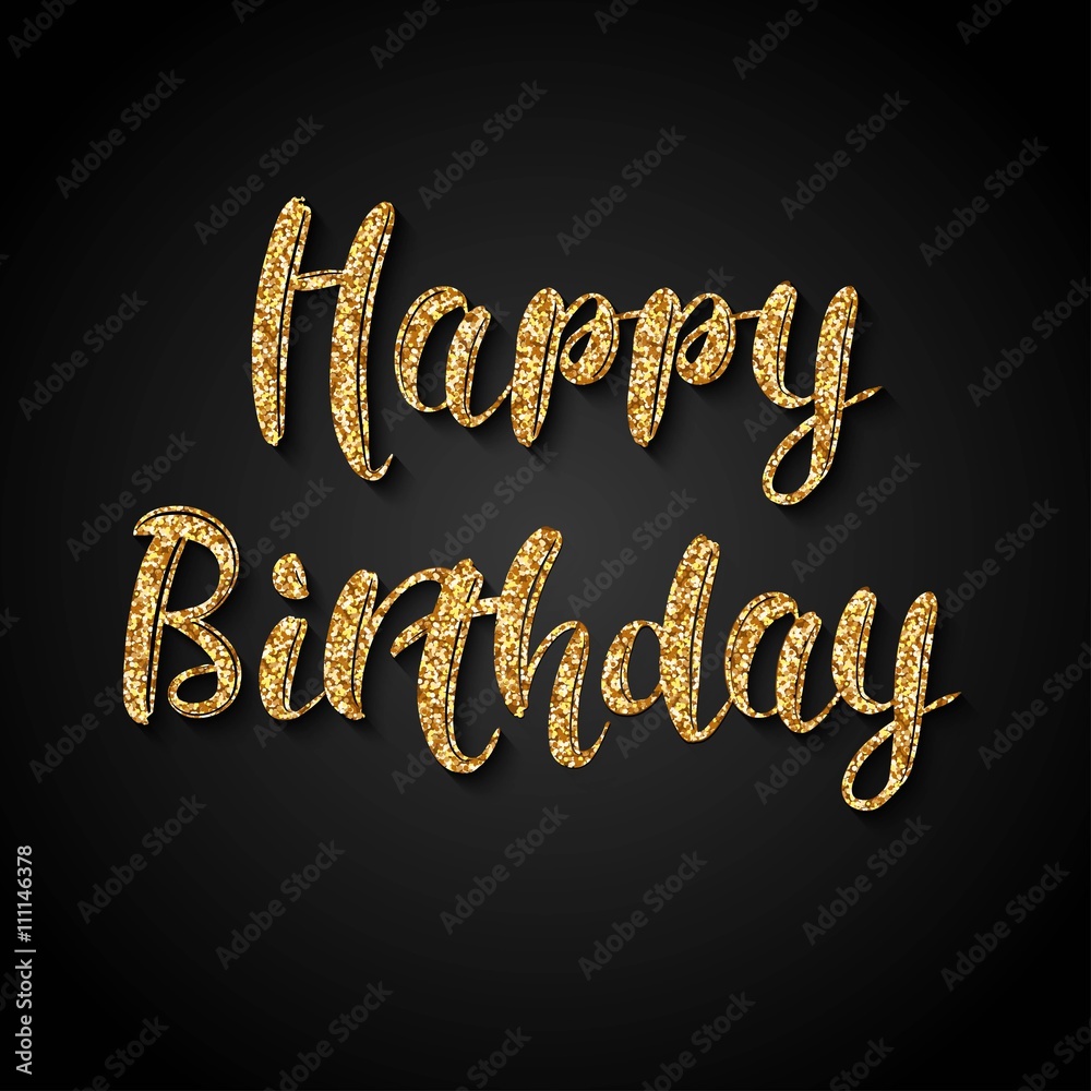 Thiết kế chữ Happy Birthday vàng kim loại sáng: Bạn muốn làm một món quà sinh nhật thật đặc biệt cho người thân của mình? Hãy thử tạo ra một bức tranh chữ Happy Birthday vàng kim loại sáng rực rỡ. Hãy xem hình ảnh liên quan để biết cách tạo nên một món quà độc đáo và ấn tượng.