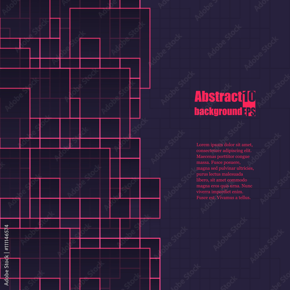 Obraz premium Abstract background with geometric pattern. Eps10 Vector illustration