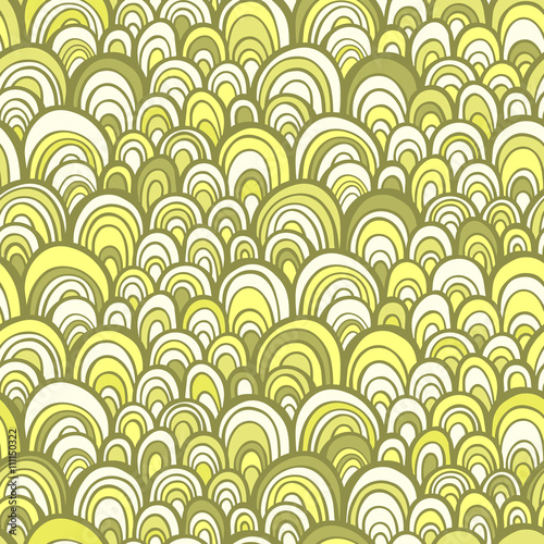 Seamless pattern with scale texture