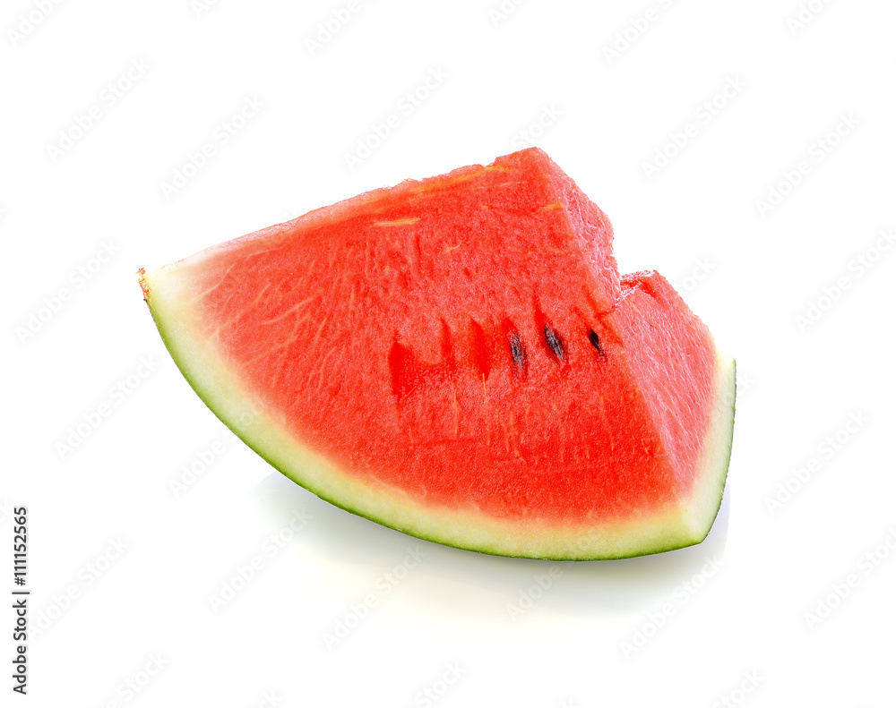 Slice of watermelon isolate on white background Slice of watermelon isolate on white background