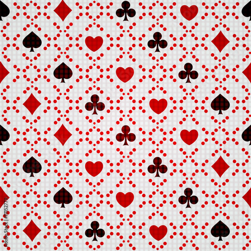 Seamless background with suits.