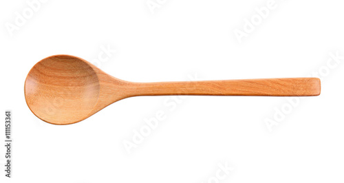 Wooden Spoon isolated on white background