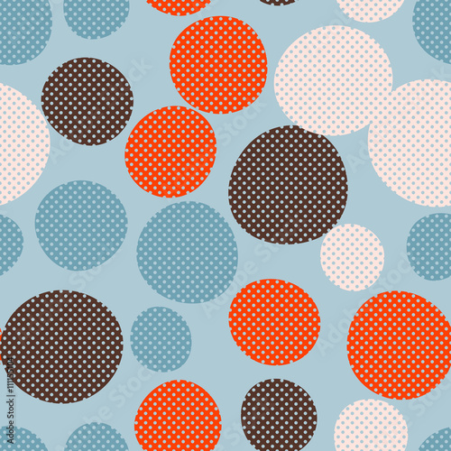 Seamless dots pattern