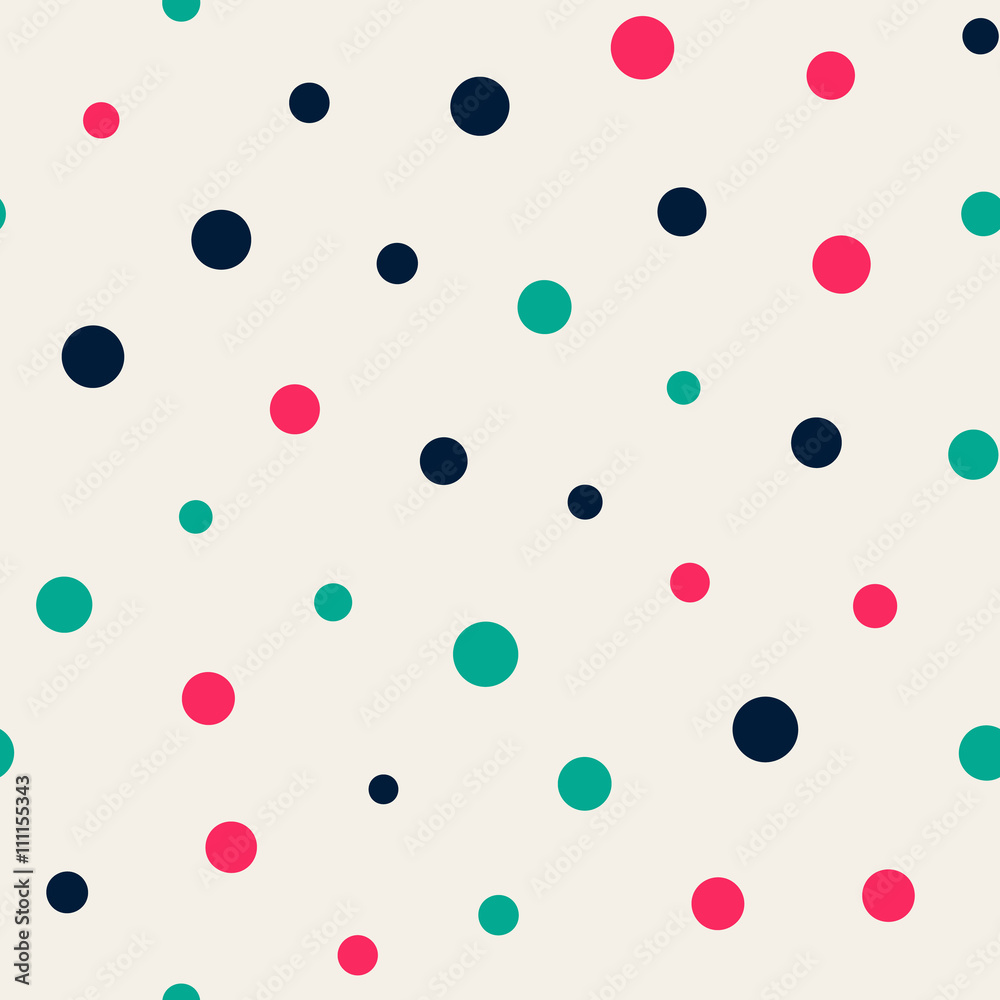 Seamless dots pattern Seamless dots pattern