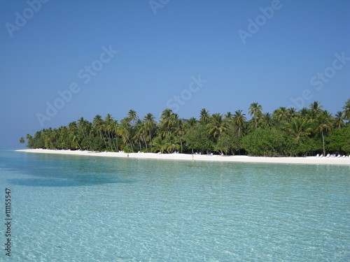Malediven-Insel 