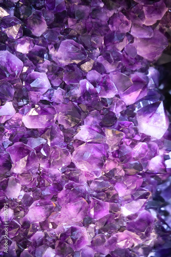 amethyst crystals background