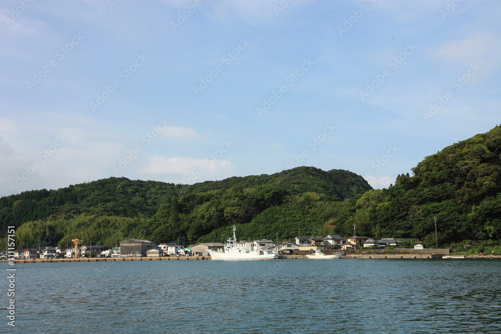 田舎の漁港　栄松漁港