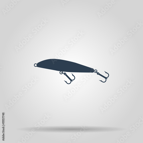 fishing wobbler. Vector concept illustration for design