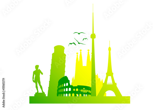 turismo, mondo, monumenti, viaggi, vacanze