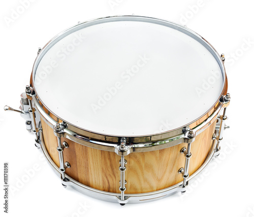New wooden share drum isolated