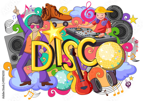 Doodle on Disco concept