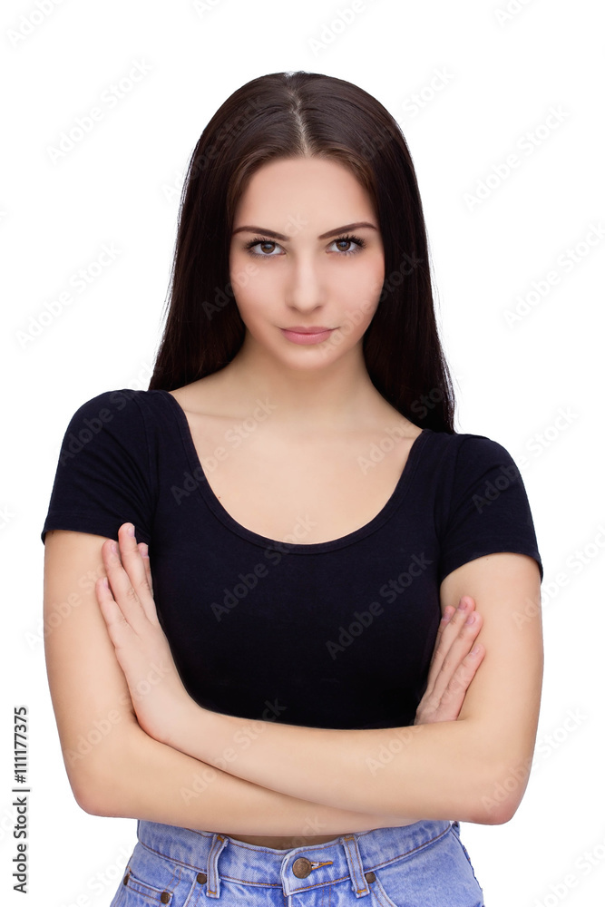 appy young woman isolated on white background appy young woman isolated on white background