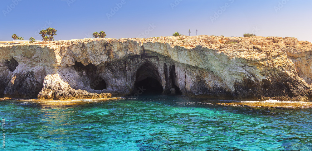 Cliffs of Cape Greco. Cyprus, Agia NAPA