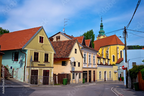 Zown of Samobor colorful old street