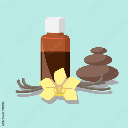 the concept of aromatherapy and spa