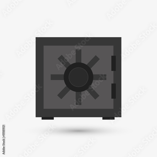 Security system design. protection icon. isolated illustration