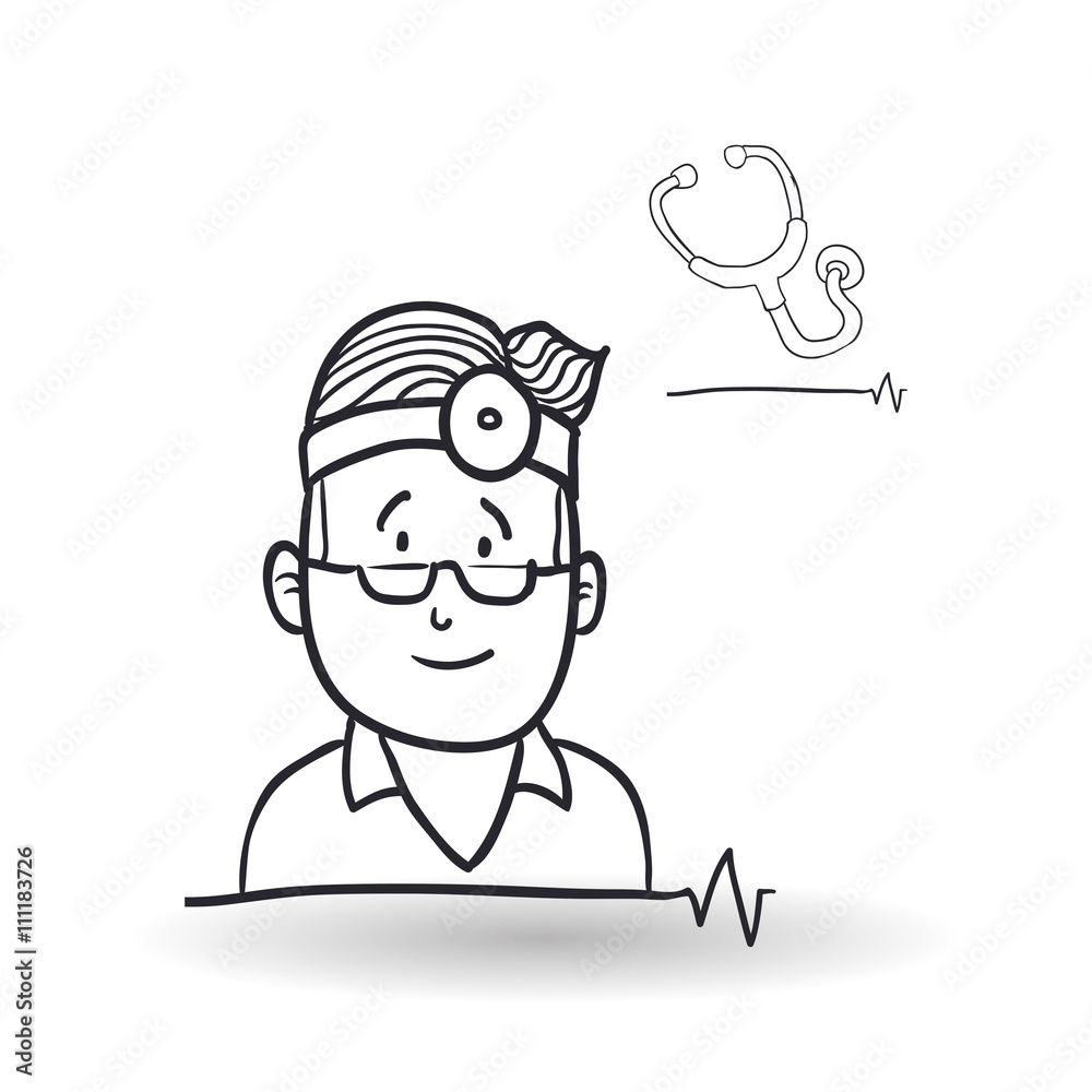 Medical care design. health care icon. sketch illustration Medical care design. health care icon. sketch illustration