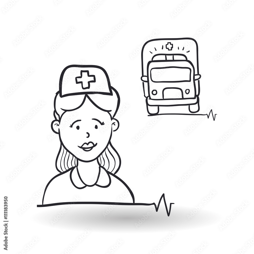 Medical care design. health care icon. sketch illustration Medical care design. health care icon. sketch illustration
