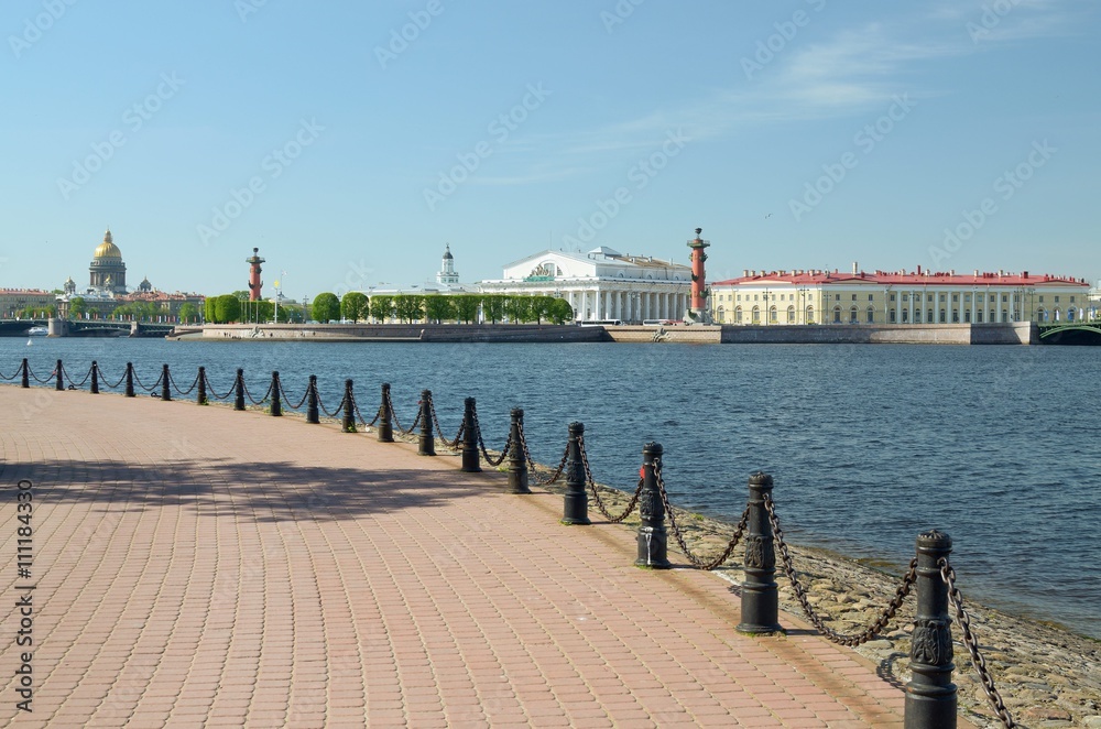 Historical sights of St. Petersburg.