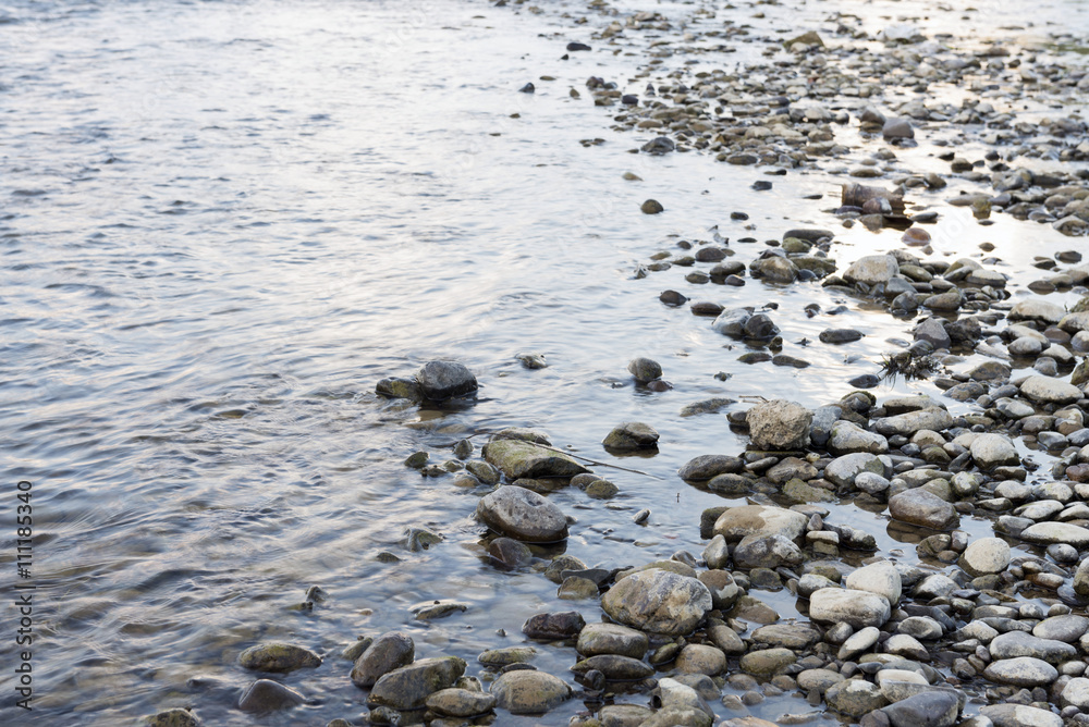 rocks and water rocks and water