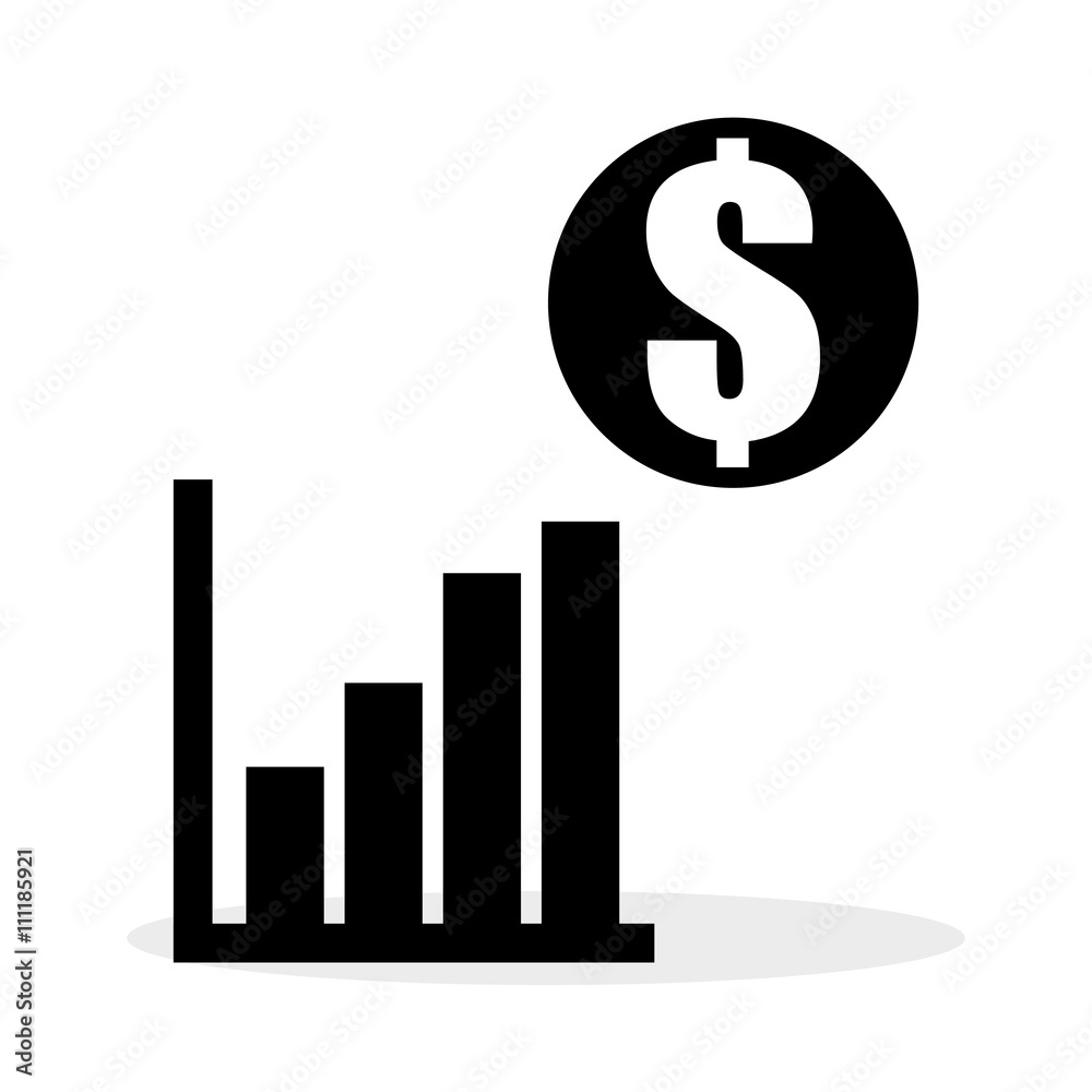 financial item design. money icon. flat illustration financial item design. money icon. flat illustration