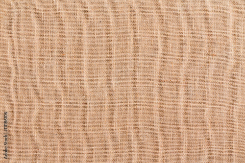 Burlap or hessian textile background texture